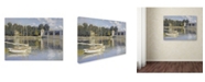 Trademark Global Monet 'The Argenteuil Bridge' Canvas Art - 32" x 24" x 2"